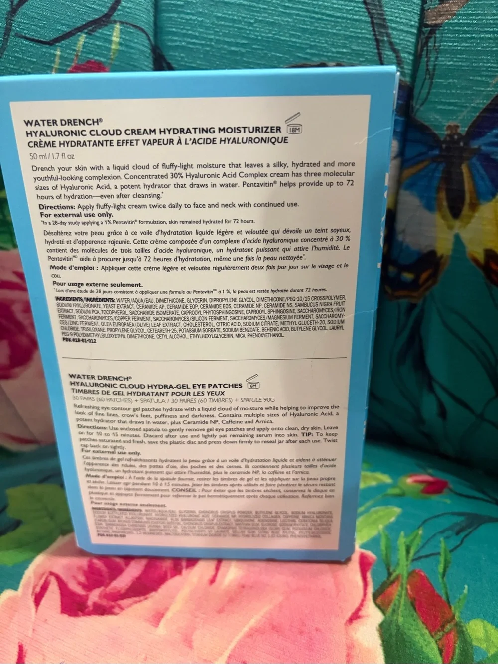 Peter Thomas Roth Water Drench Moisturizer and Eye Patches